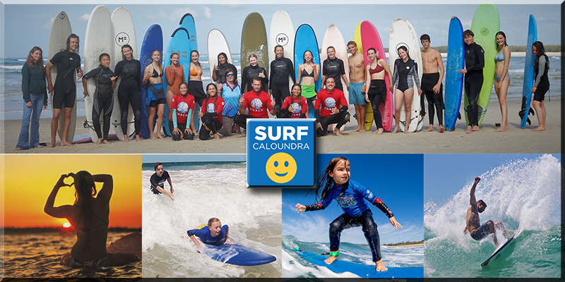 best surf school sunshine coast learn surfing lessons caloundra to noosa australia