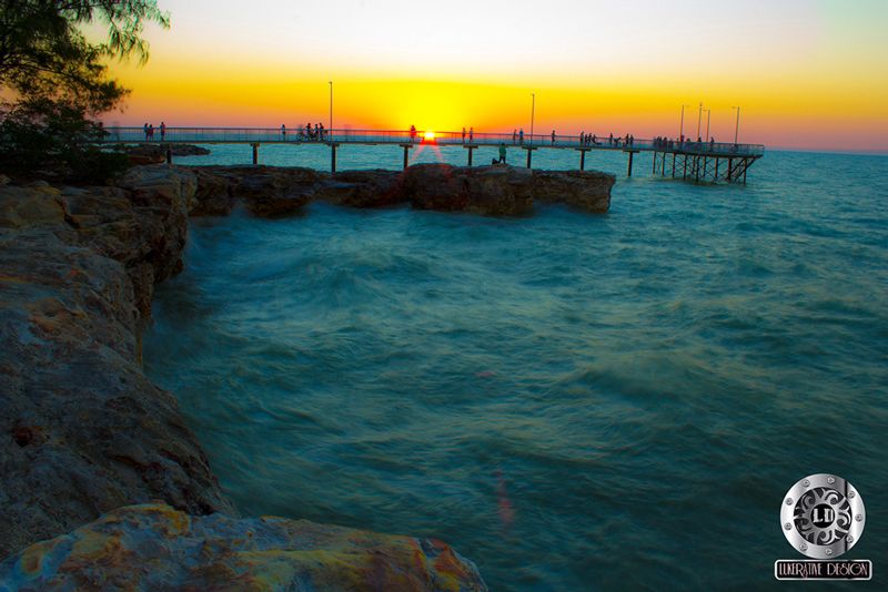 best web designer darwin lukerative web design nightcliff jetty sunset